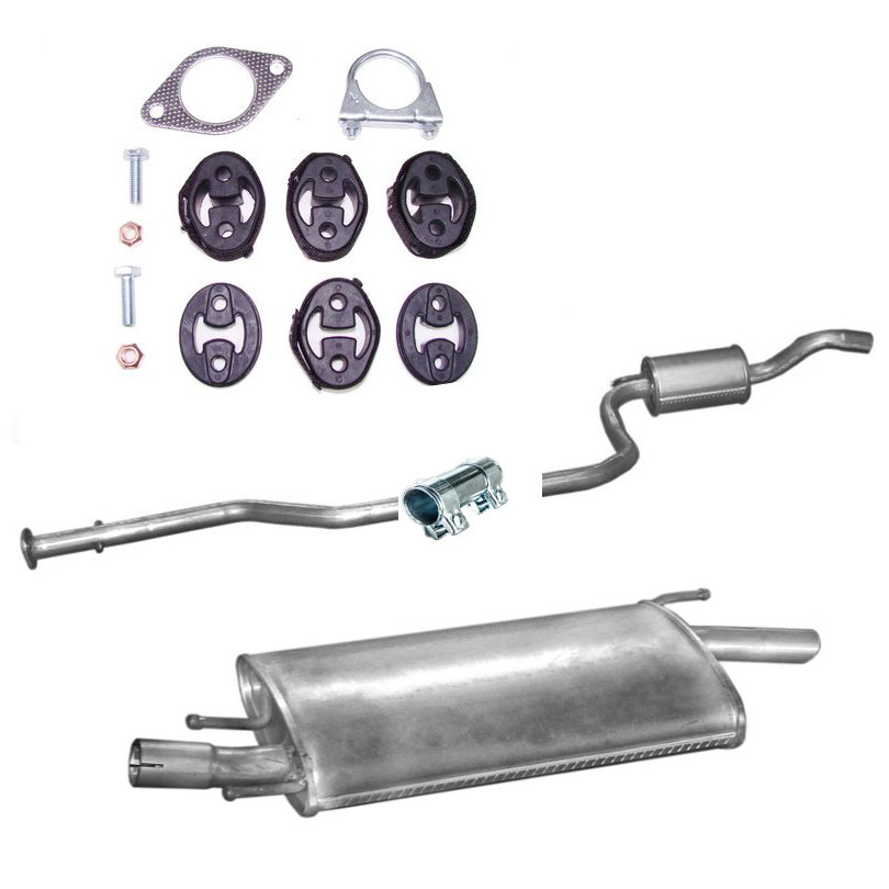 Komplette Auspuffanlage Auspuff Ford Fiesta Mazda 121 K