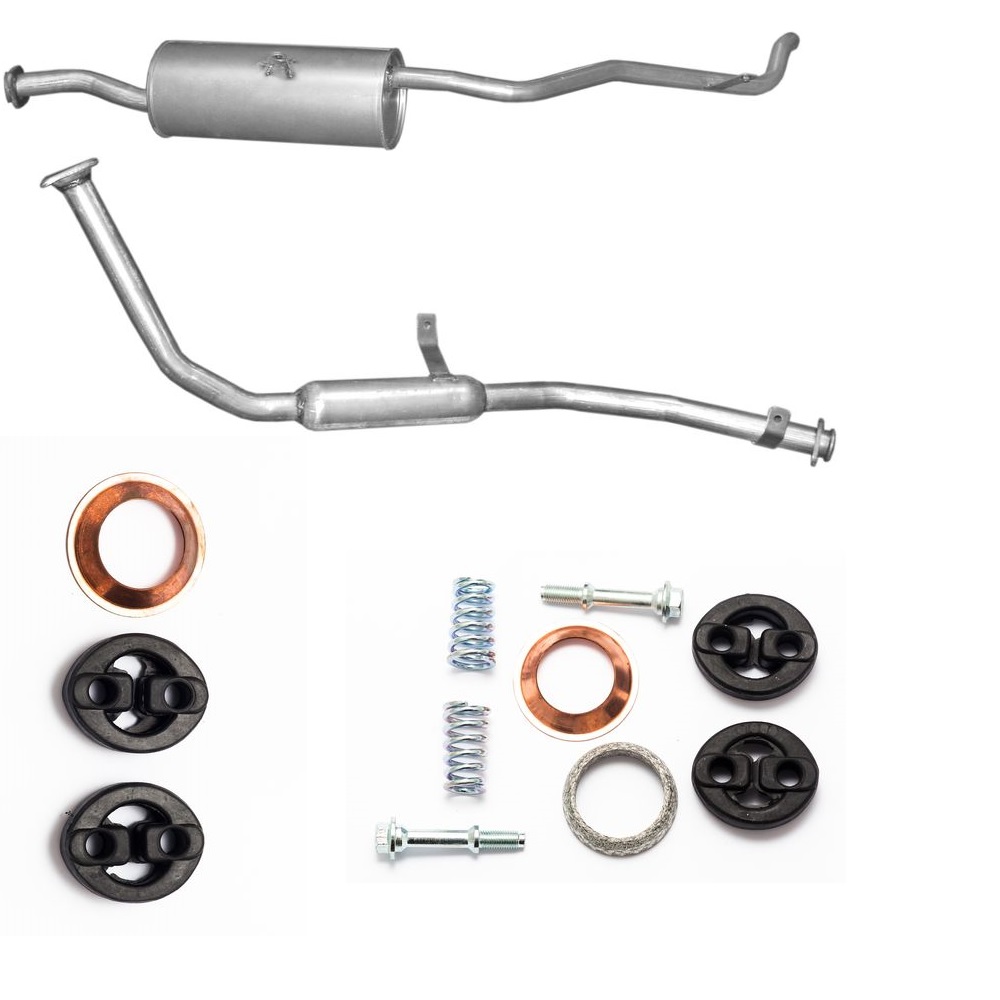 Endschalldämpfer Für SUZUKI Samurai (SJ) 1.3 Allrad (SJ 413) 60 PS AB